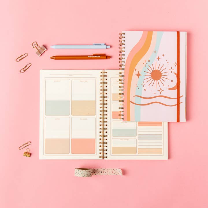 Talking Out of Turn - Wholesale Planner - Perpetual Planner - Color Block4