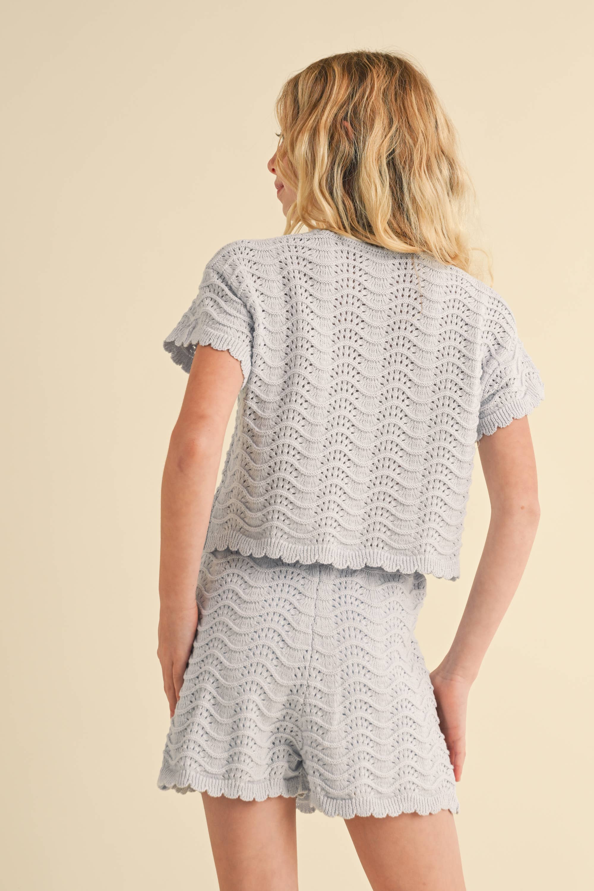 heart and arrow - Venta al por mayor Jersey corto de punto - Niños - TOP DE CROCHET PARA NIÑAS ADOLESCENTES MANGA CORTA (7/14)5