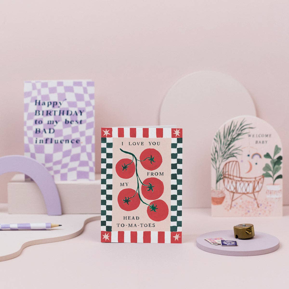 Sister Paper Co. – wholesale Anniversary card – Tomatoes Love Card | Anniversary Card | Valentines Cards2