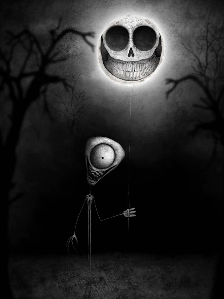 Måne Ballon Print for engroshandel hos Creeptoons