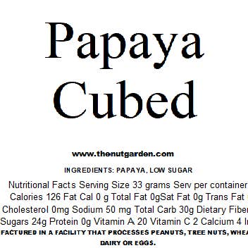 The Nut Garden, Sweetables, Utah Truffles - Wholesale Hard Candy - Natural Papaya (12 oz)1