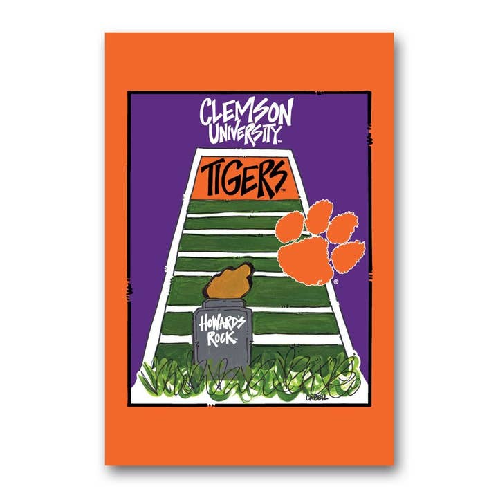 Clemson Campus Flag for wholesale by MAGNOLIA LANE