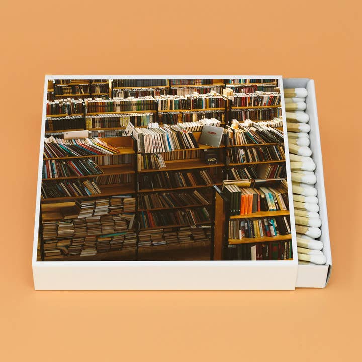 UniqueGiftsAG - Venta al por mayor Cerillas - Cerillas largas, caja de fósforos de lujo, blanca, número 050