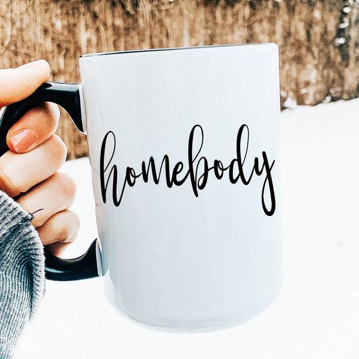Homebody Mug for wholesale by DeMarie Designs