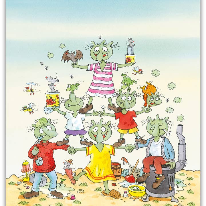 Die Olchi-Pyramide für den Großhandel von BUCHPOSTER