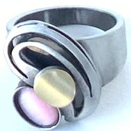 Christophe Poly / Crono Design - Wholesale Cocktail/Statement Ring - RINGS (R) - Sizes from (5-11)26