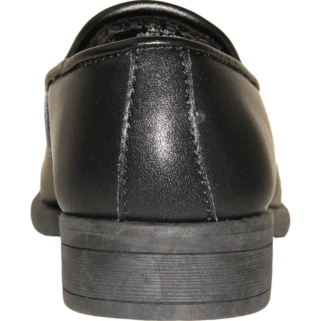 Zwart VANGELO VALLO-3KID verkleedschoen voor jongens, formele smoking voor prom & W voor groothandel op Faire2