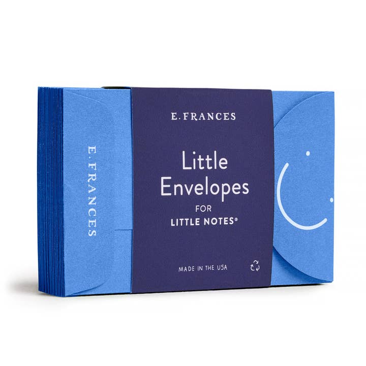 Little Notes® Envelopes - Ocean - Set of 20 for wholesale by E. Frances Paper