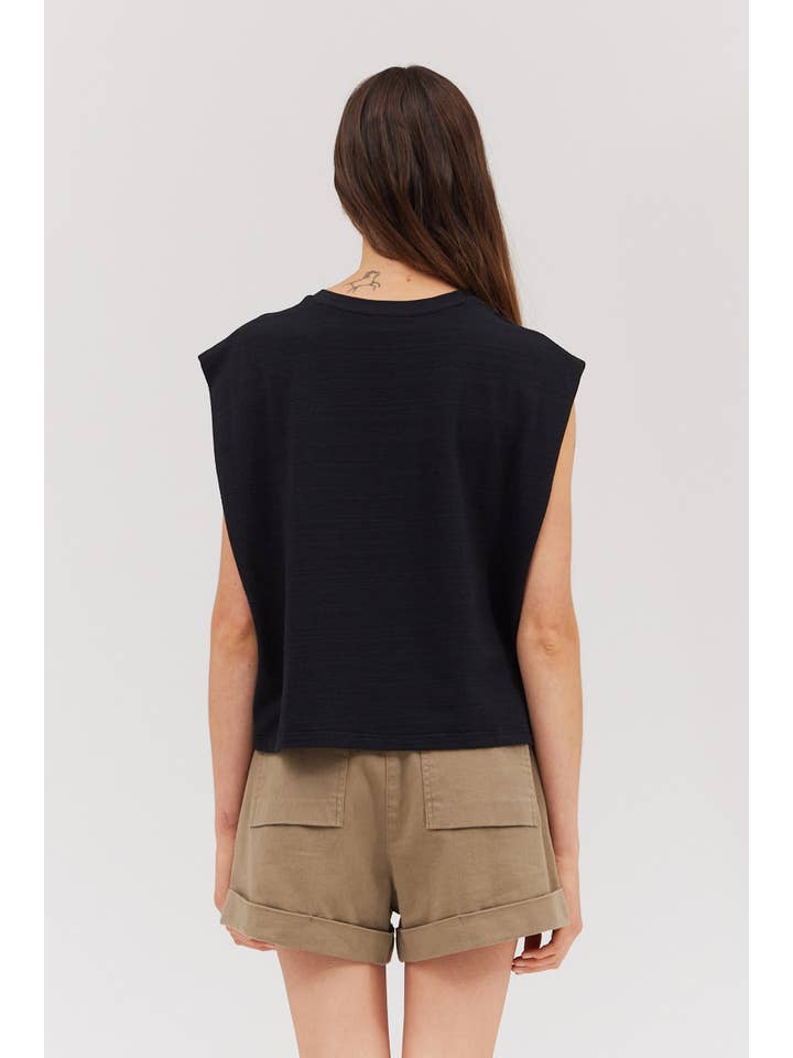 Grade & Gather - Wholesale T-Shirt - Women's - 41942 -Â STRETCH CROP TOP