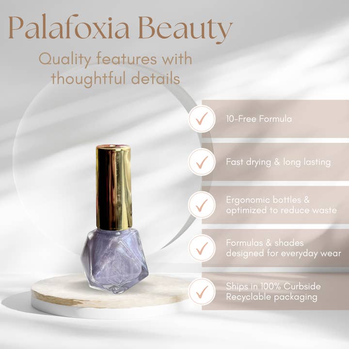 Palafoxia Beauty - Wholesale Nail Polish - Pom Pom Pearl - Nail Polish1