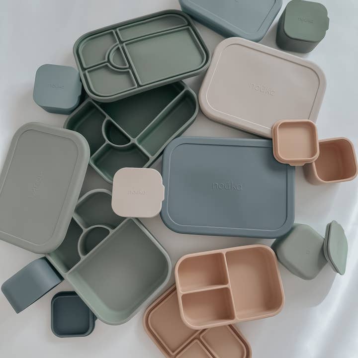 Maighan Distribution - Wholesale Food storage container - noüka Mini Snack Cups 2 PK - Soft Blush/Dust7