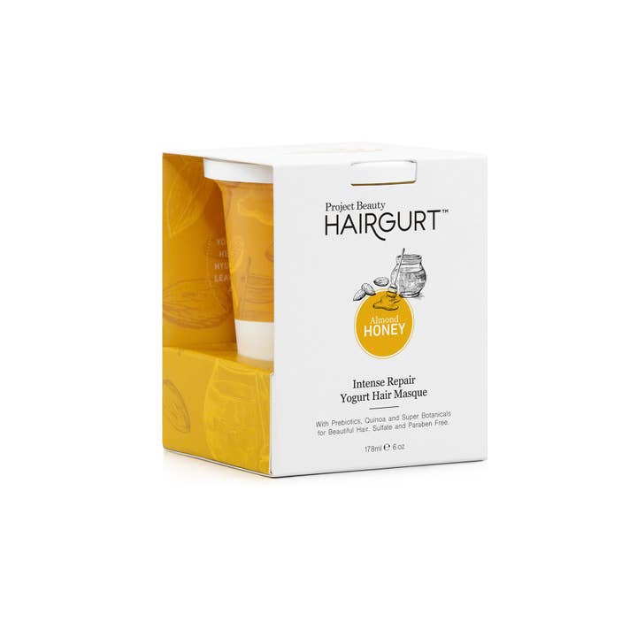 Masque capillaire Hairgurt Amand-Miel Réparation Intense Yogourt pour la vente par Hairgurt