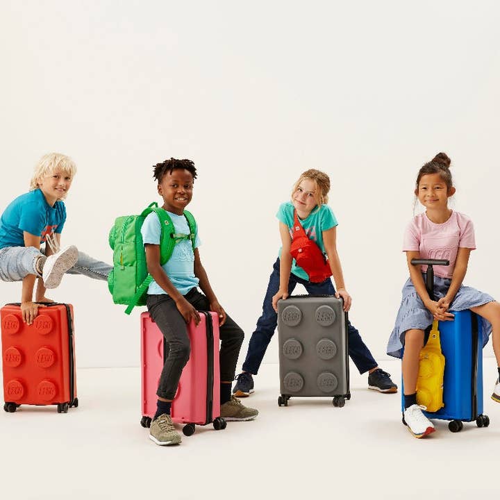 FUL Luggage (Concept One) – wholesale Luggage – LEGO® Signature Brick Red 22" Carry-on Luggage7