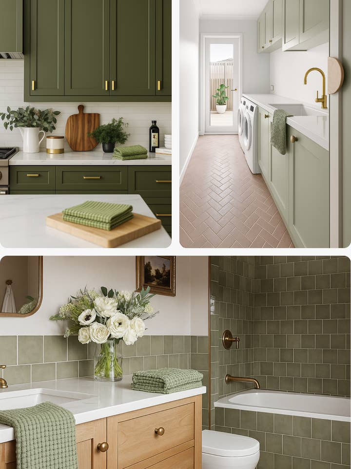 100% Organic Cotton Rustic Waffle Tea/Hand Towel - Lt Olive for wholesale by Mama and Tochter