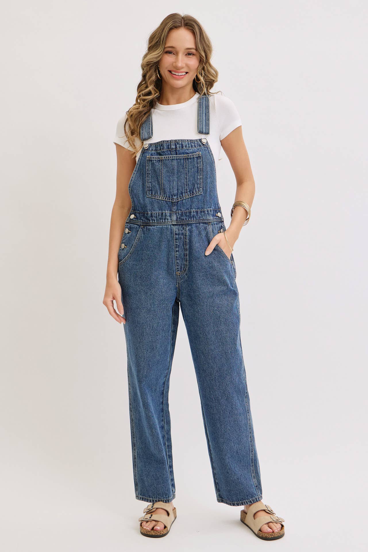 Sweet Lovely by Jen - Venta al por mayor Mono - Mujer - MONO DE MEZCLILLA CON TIRANTES AJUSTABLES65