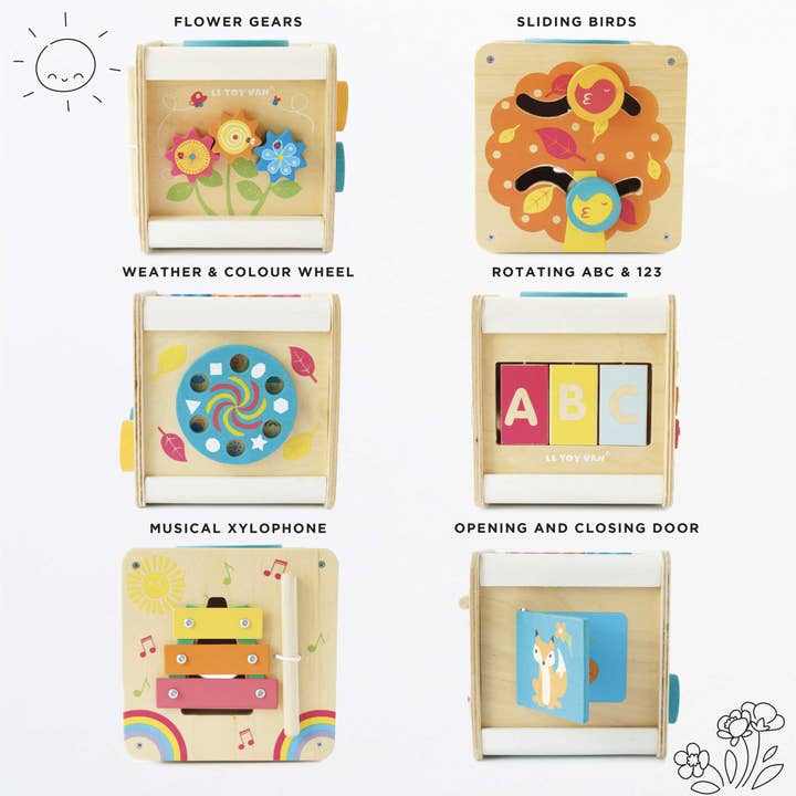 Le Toy Van - Wholesale Wood Toy - Kids - Activity Wooden Cube