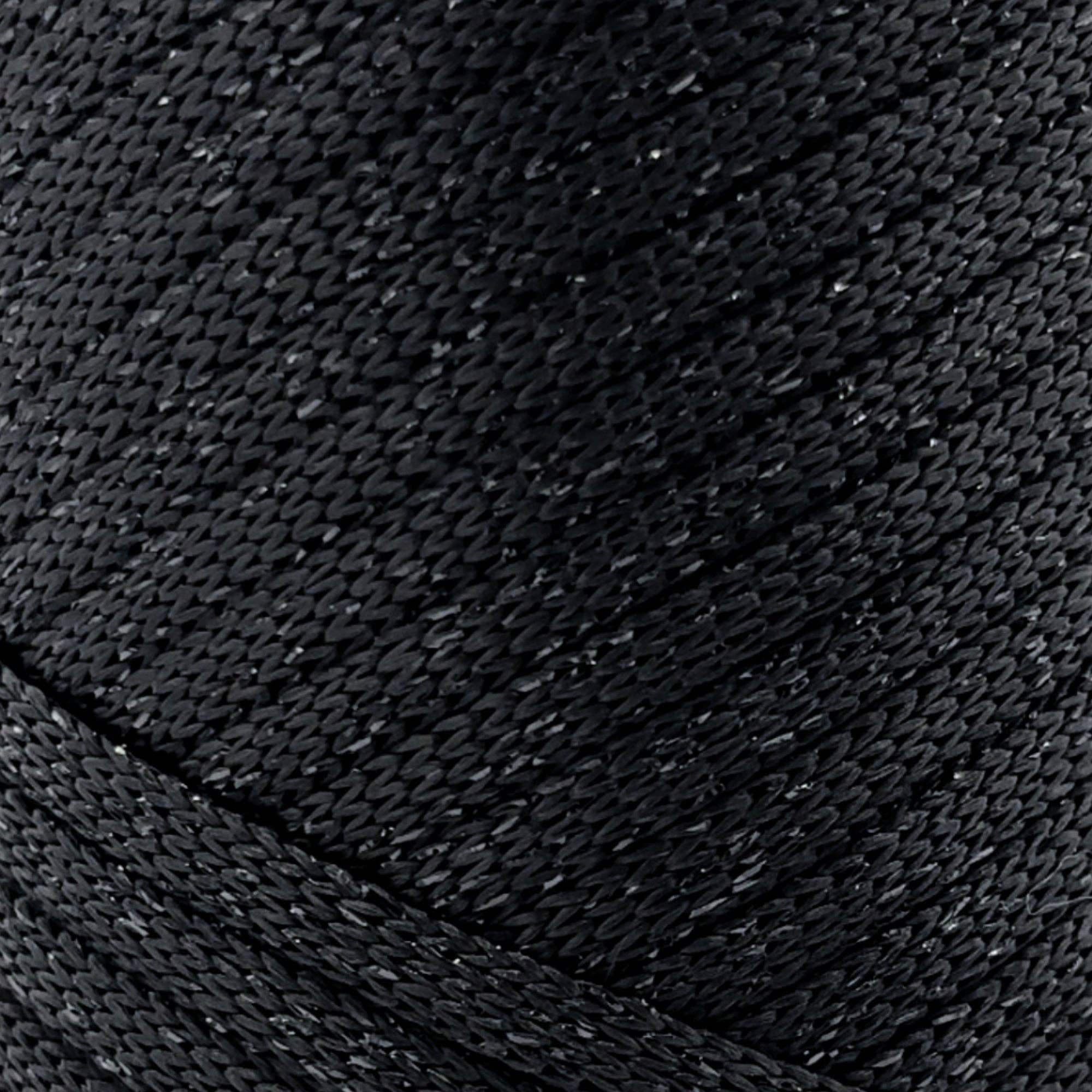 Sensy – Engroshandel Bånd – Sensy Premium 4 mm glitrende macramebånd i 100 % polyester – 100 meter1