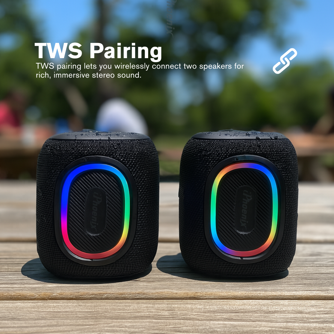 iPhoenix Technology Corporation - Wholesale Speakers - IP-190 Bluetooth Speaker Radio IPX6 WaterProof/Rechargeable 26