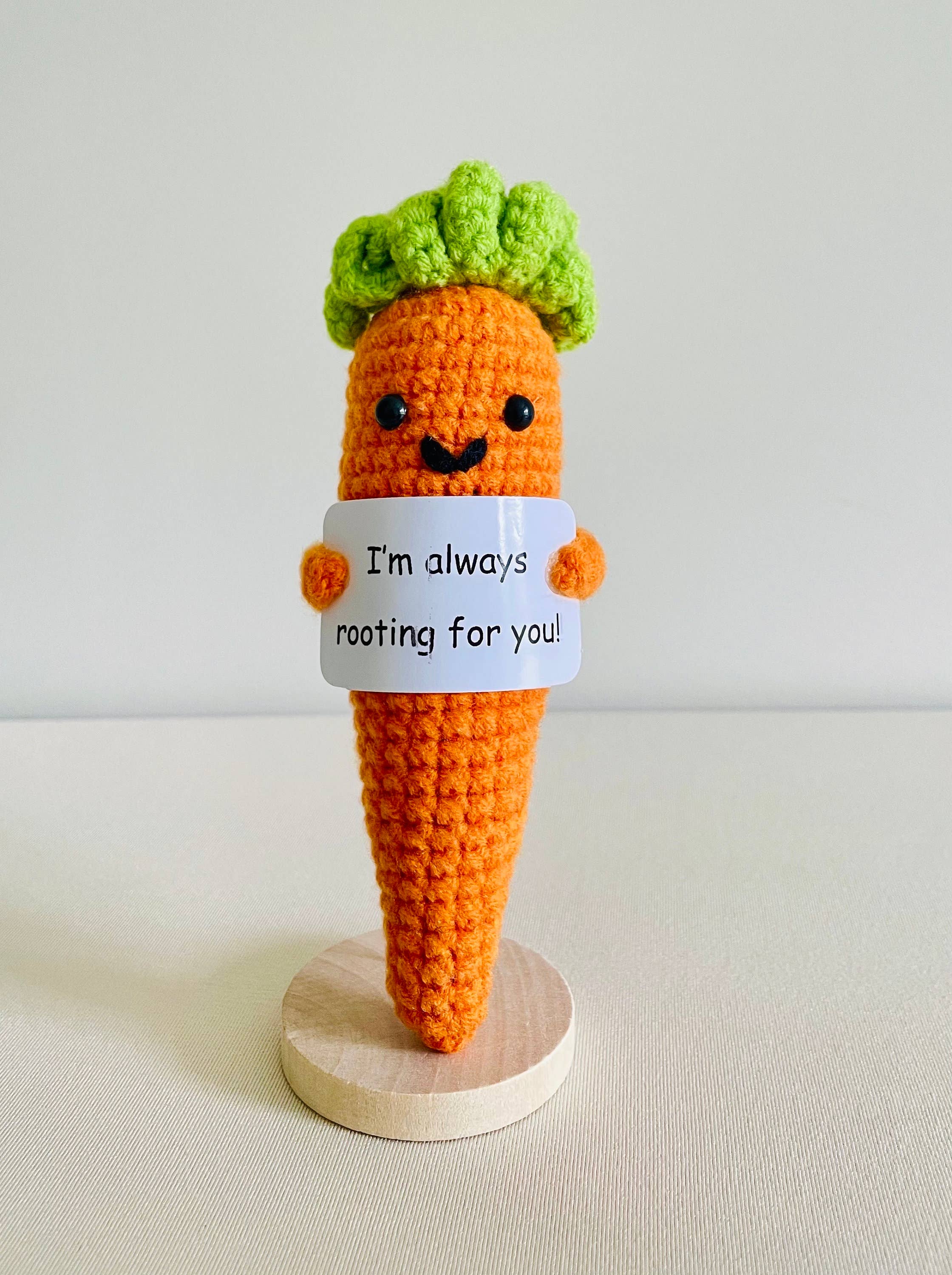 Anh2 LTD - Wholesale Doll - Kids - Graduation Gift, Cute Positive Crochet Carrot/Pickle/Bean...3