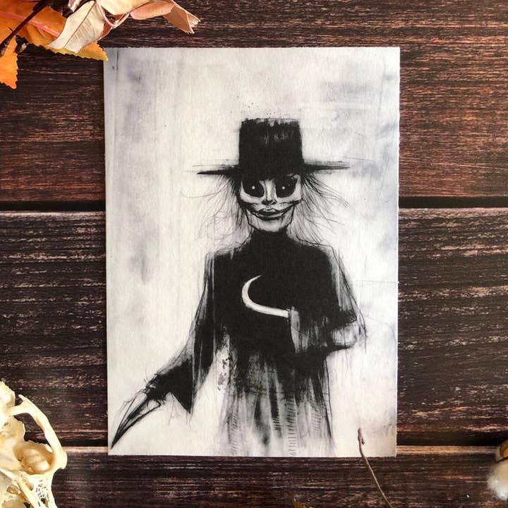 Puppet Master - Gothic Art Print for wholesale by Andy Sciazko Art