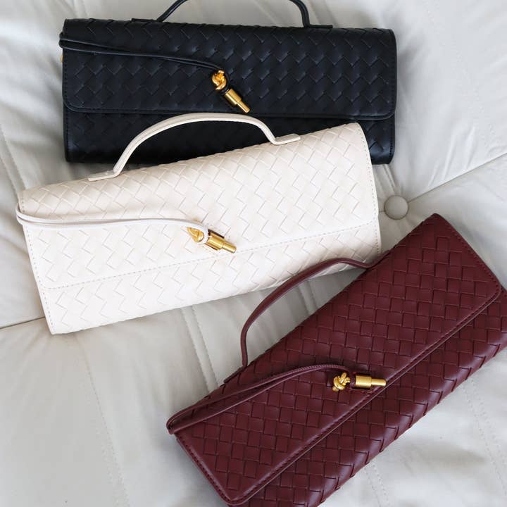 Angels Whisper Accessories - Wholesale Clutch bag – women's - Paloma Clutch Bag in Black3