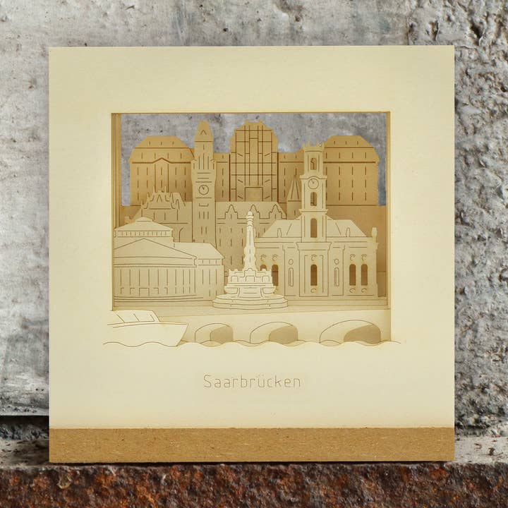 Saarbrücken-Silhoubox L — peça de presente por atacado de SILHOUBOX