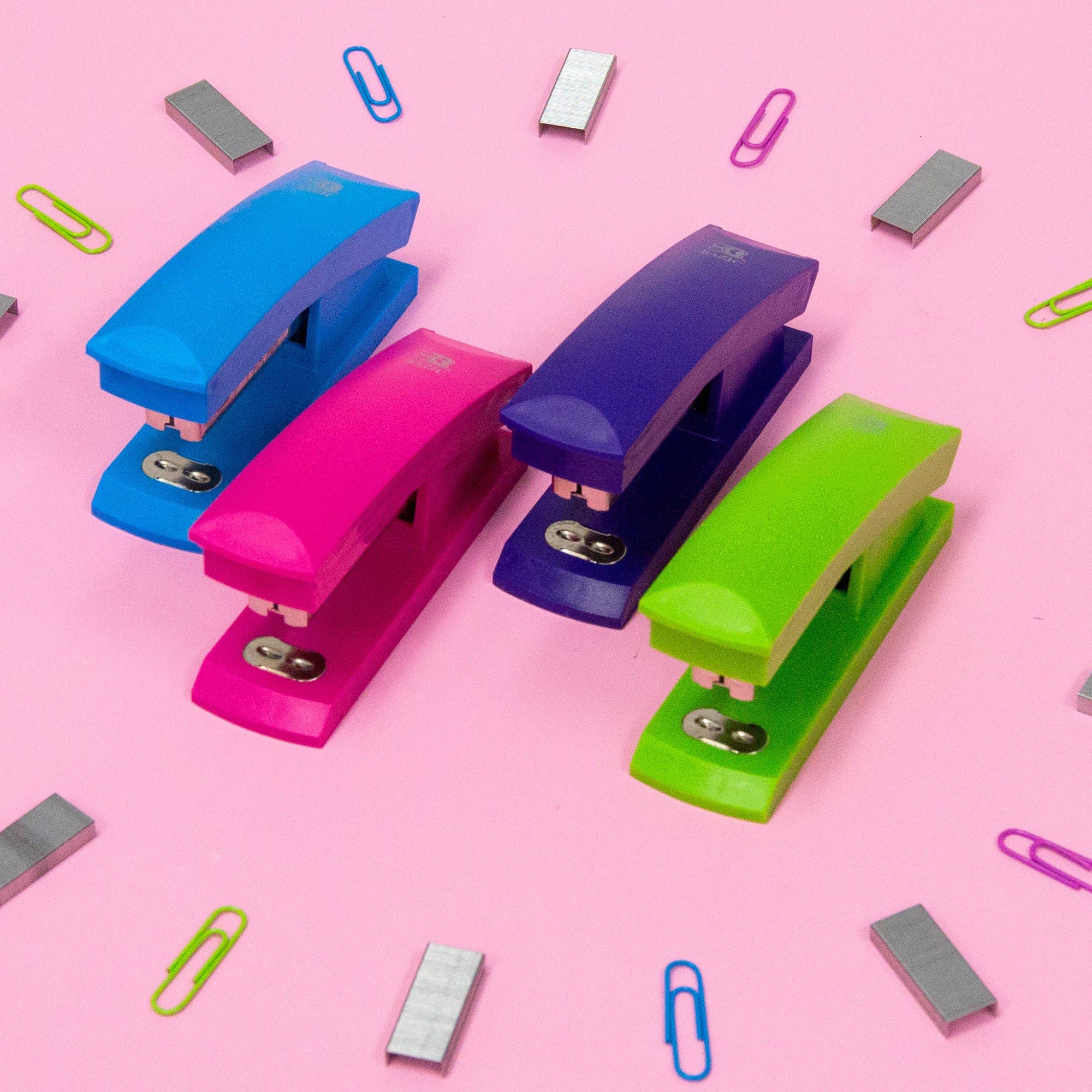 Luna Office Supply -  Everyday Essential - Wholesale Stapler - Bright Color Standard Stapler with 500 Ct Staples3