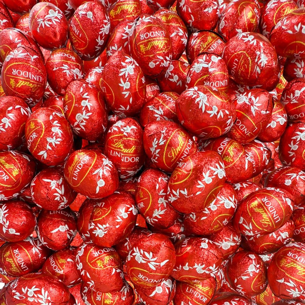 Candy In Bulk - Vente Chocolat - Lindt LINDOR Œuf de Pâques Truffes au Chocolat au Lait – Sac Économique en Vrac1