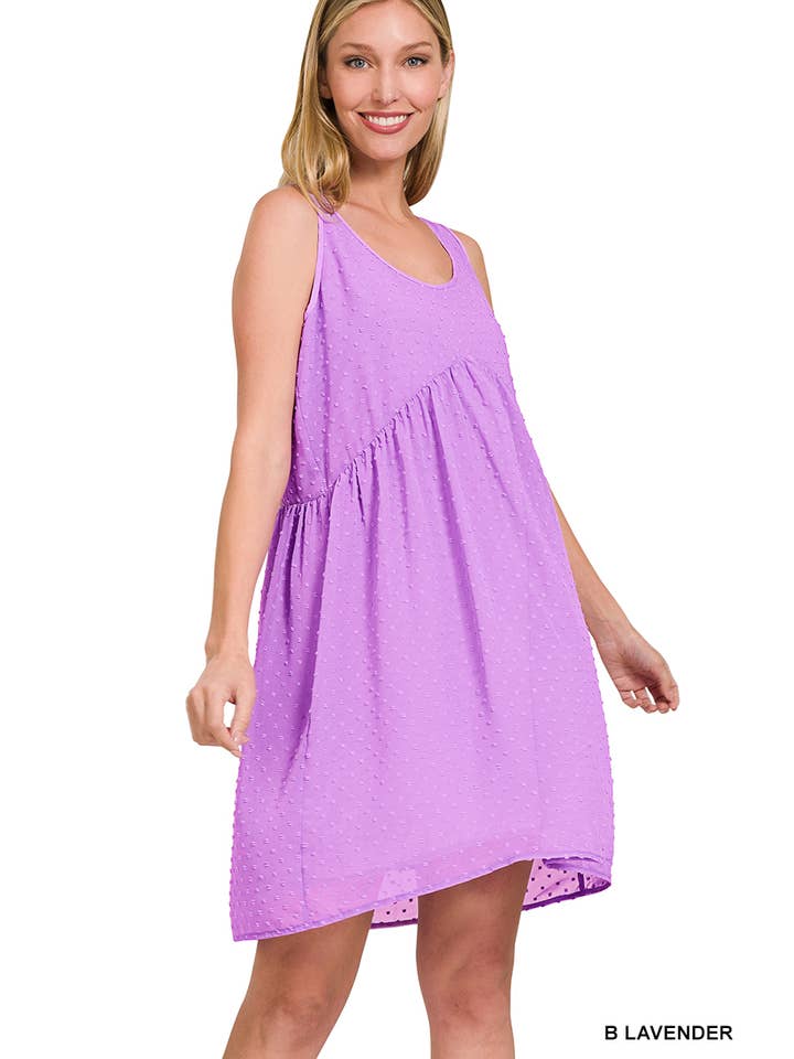 42POPS - Wholesale Dress – Women's - `.Swiss Dot Babydoll Dress Collection12