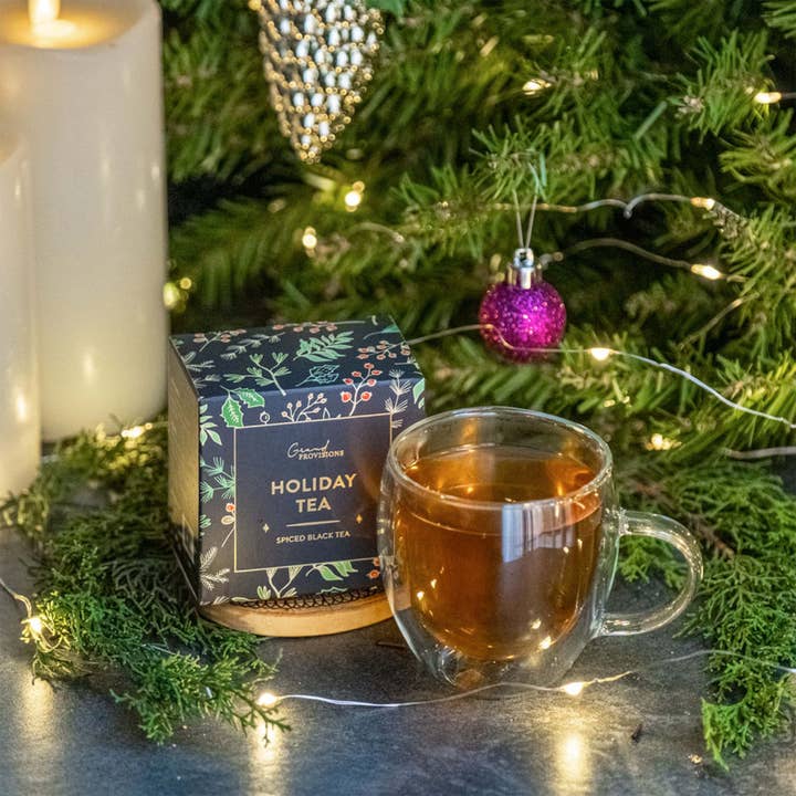 Grand Provisions - Wholesale Tea Bags - Holiday Black Tea Blend Gift (5 Tea Bags)