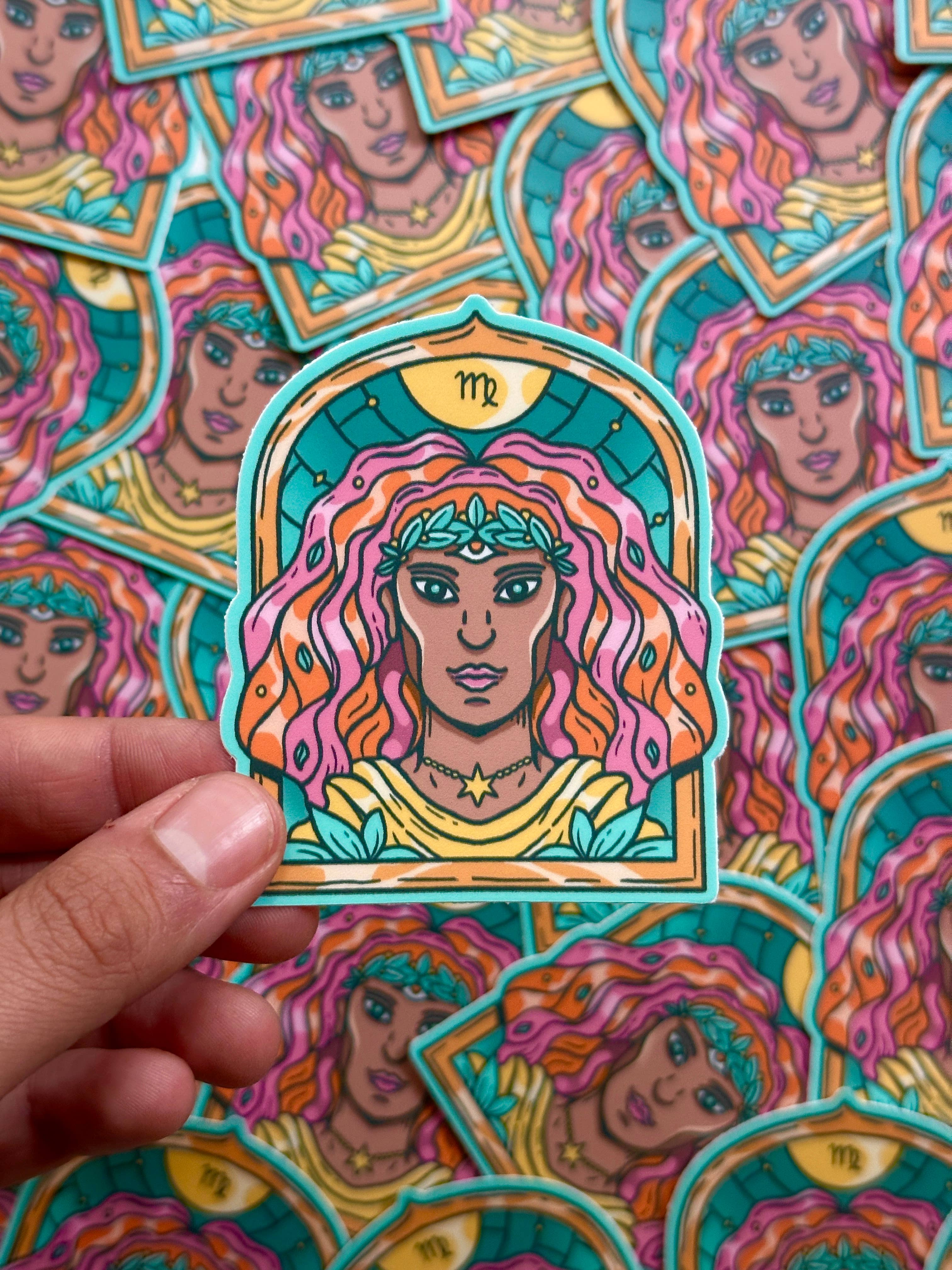 YAMZ: World of Color - Wholesale Sticker - Astrology Sign Stickers - Heralds of the Divine 5