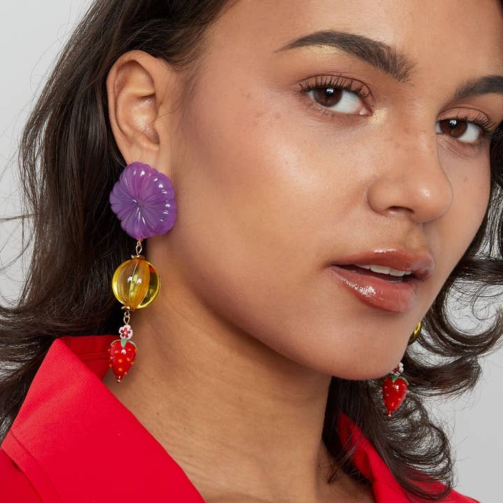 Cala Rose - Wholesale Dangle Earrings - CLEO6