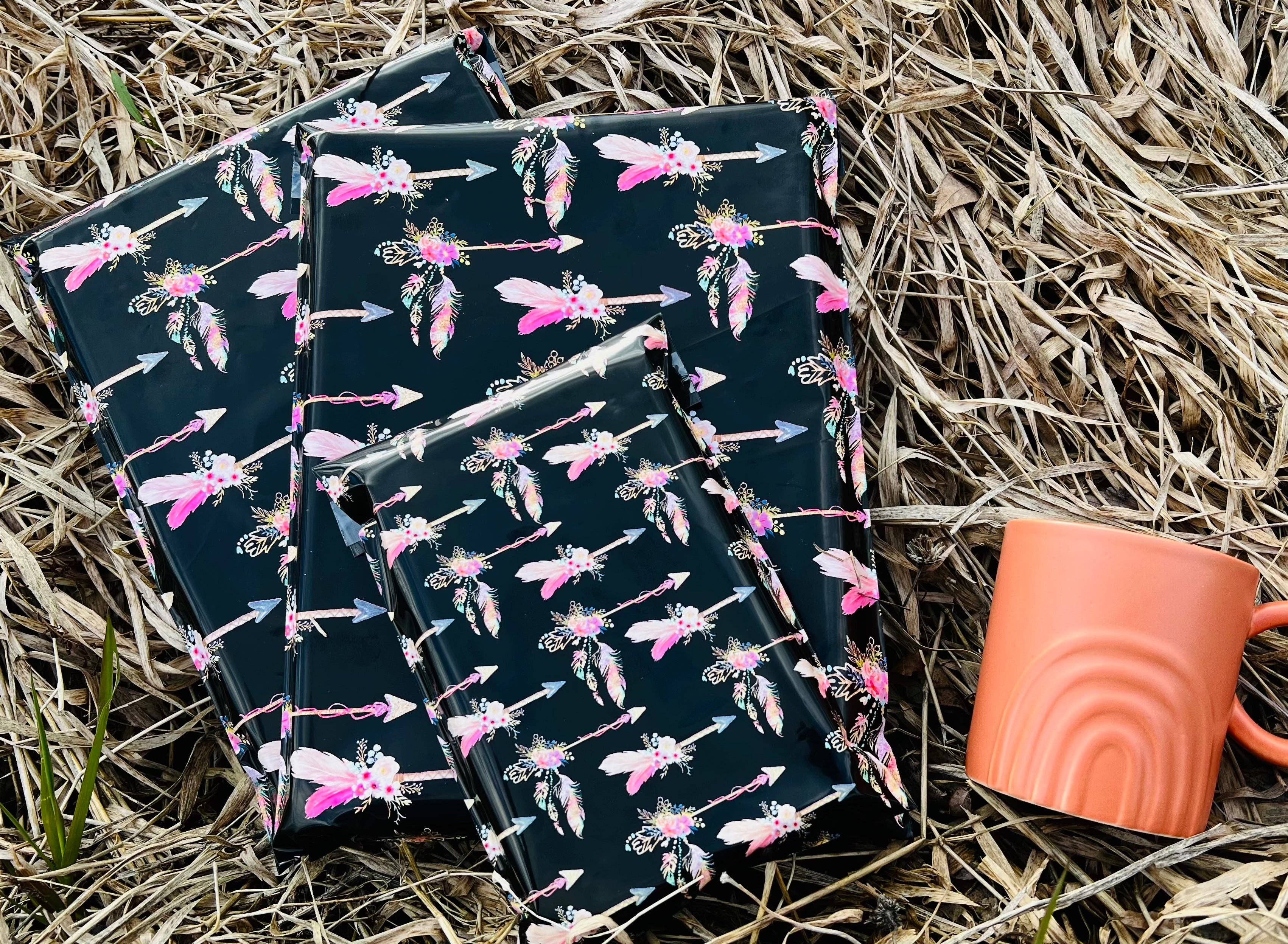 Mail it! mailers and more - Wholesale Envelopes - Boho chic 10x13 premium poly mailers1