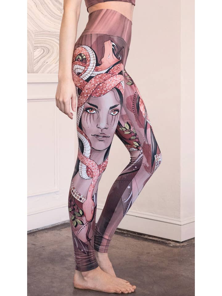 Eagle Rock Werkshop® – wholesale Athletic/lounge leggings – Women's – Medusa - Buttery Soft Athleisure Leggings1