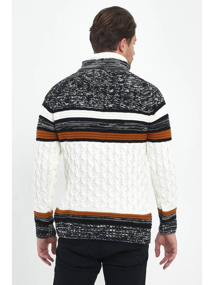 JU GROUP - Wholesale Knit Sweater - Men's - 51175 CLUB JU MEN'S SWEATER