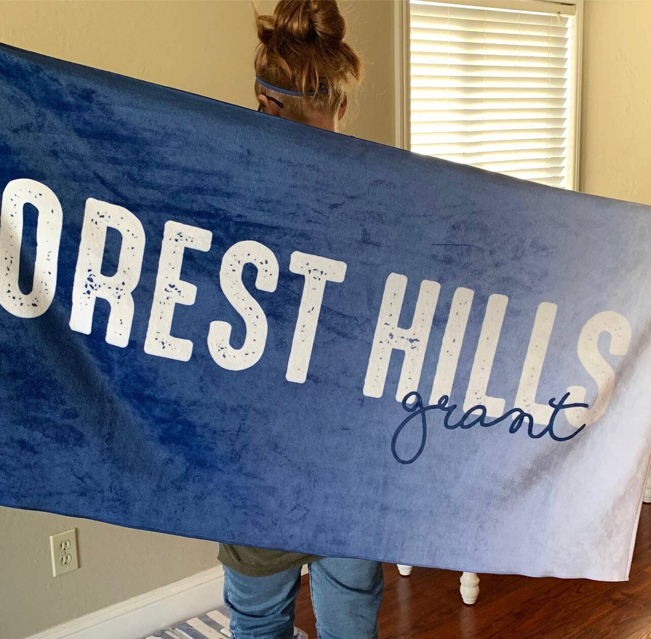 BloomAngel - Wholesale Beach Towel - Personalized Beach & Bath Towel with Custom Name #116