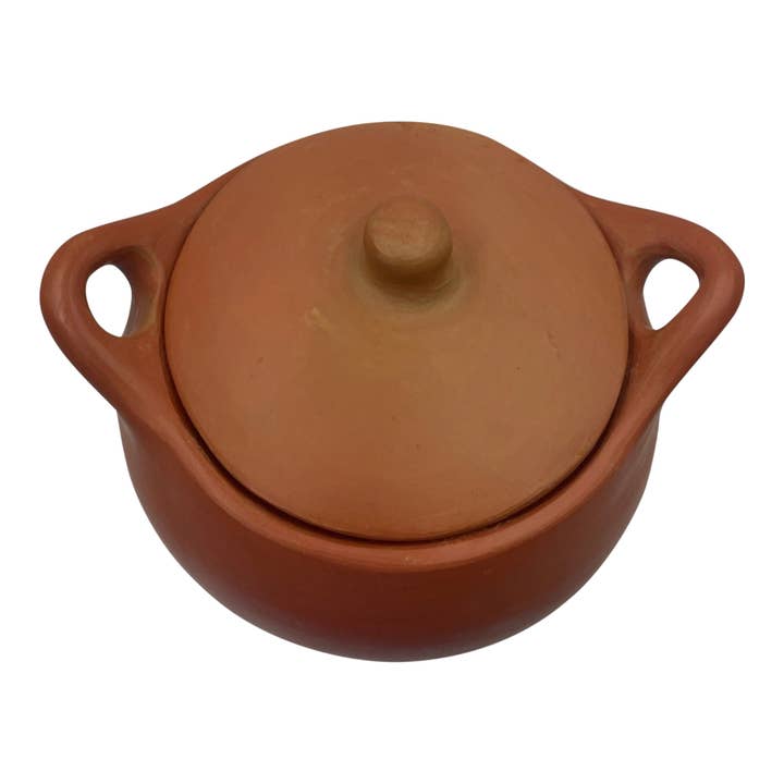 La Chamba Clay Pot for Cooking - 2 Lts Unglazed Crock Pot for wholesale by Authentic Origin Colombia