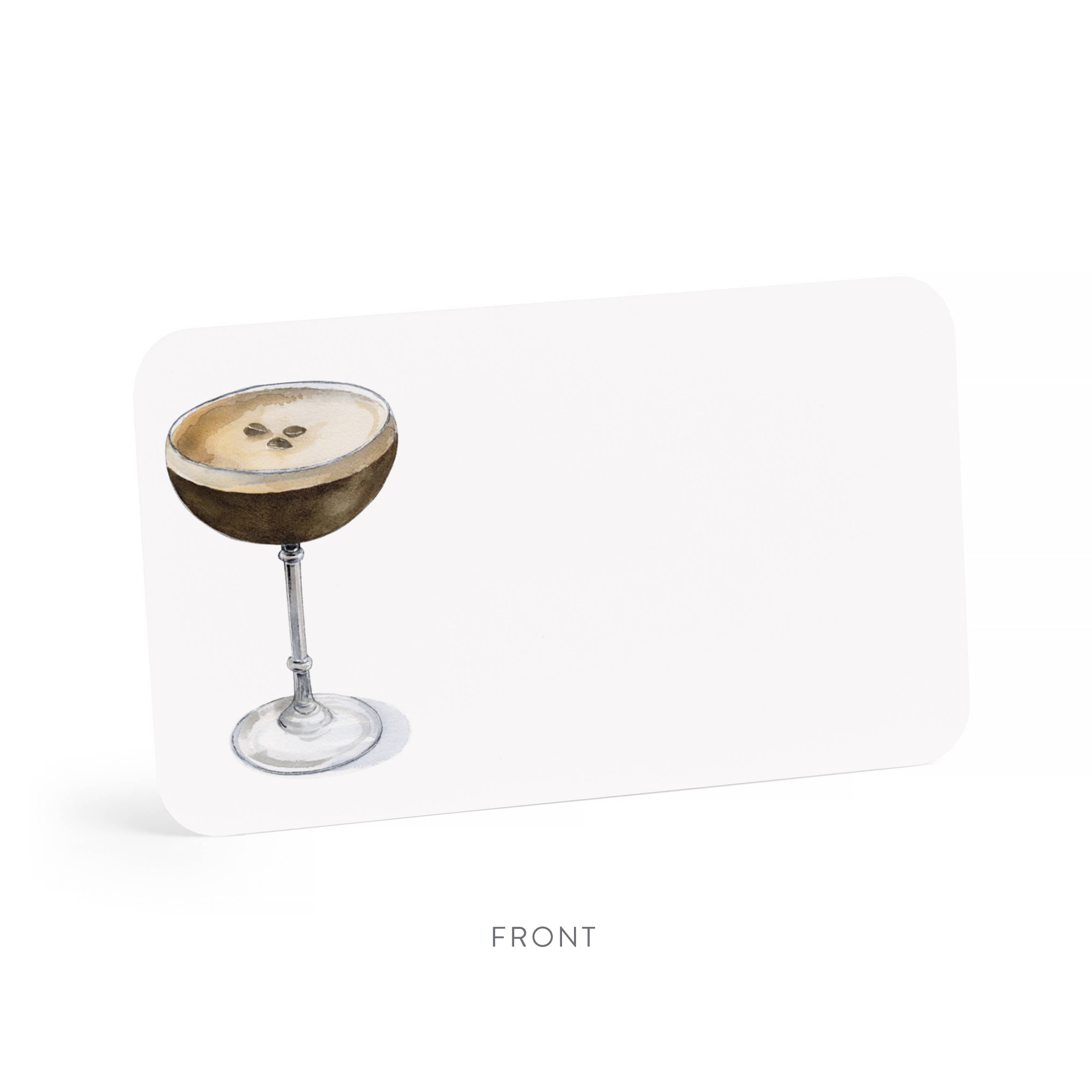 E. Frances Paper - Wholesale Stationery/Notecard Set - Espresso Martini Little Notes®2