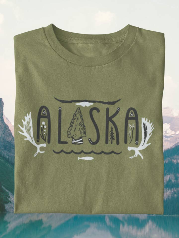 Alaskan Native Unisex Tee for wholesale by 5th Season