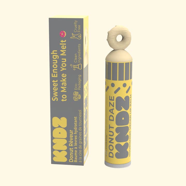 Coffee Series Donut Daze Vegan Lip Balm for wholesale by KNDZ