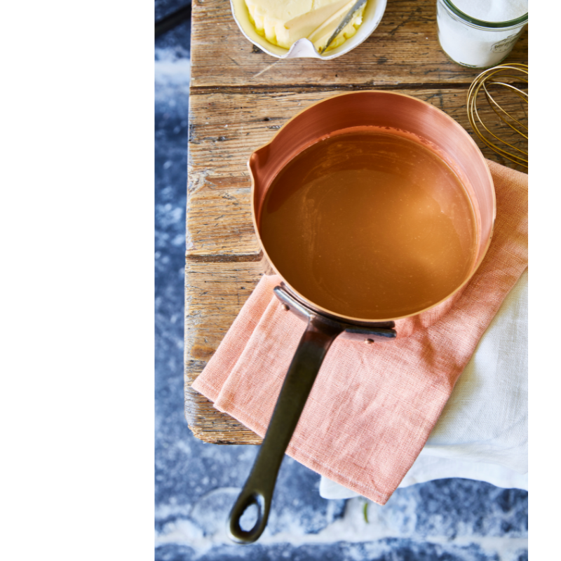 Cuivres de France-Baumalu - Wholesale Cooking Pot - Caramel Saucepan Pouring Spout1