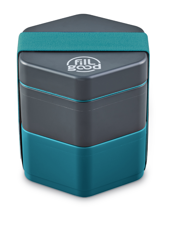 Squiz & Fillgood - Vente Sac/boîte repas - Grande Boite à déjeuner 'Bento' - Fillgood - Made in France3