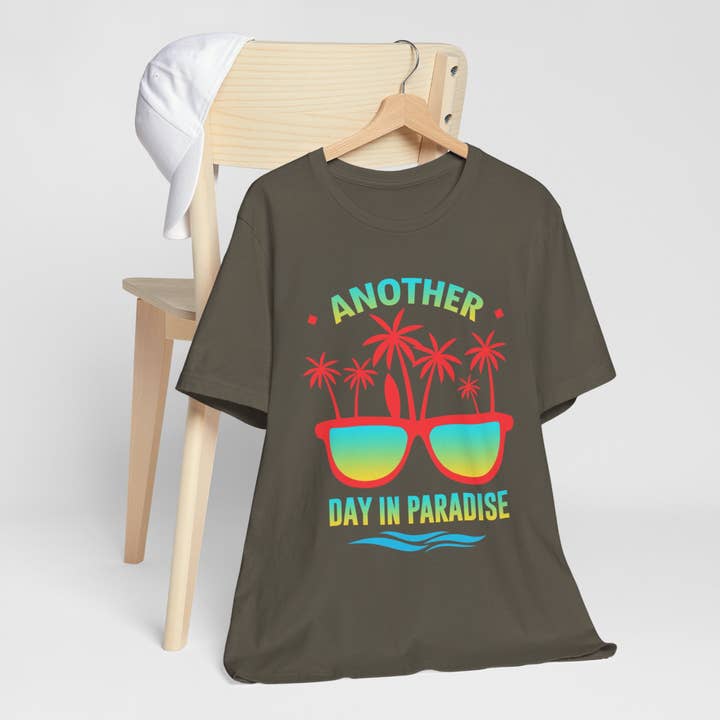 RC'nSONS - Wholesale Screen Printed T-Shirt - Unisex - Another Day In Paradise Unisex Tee