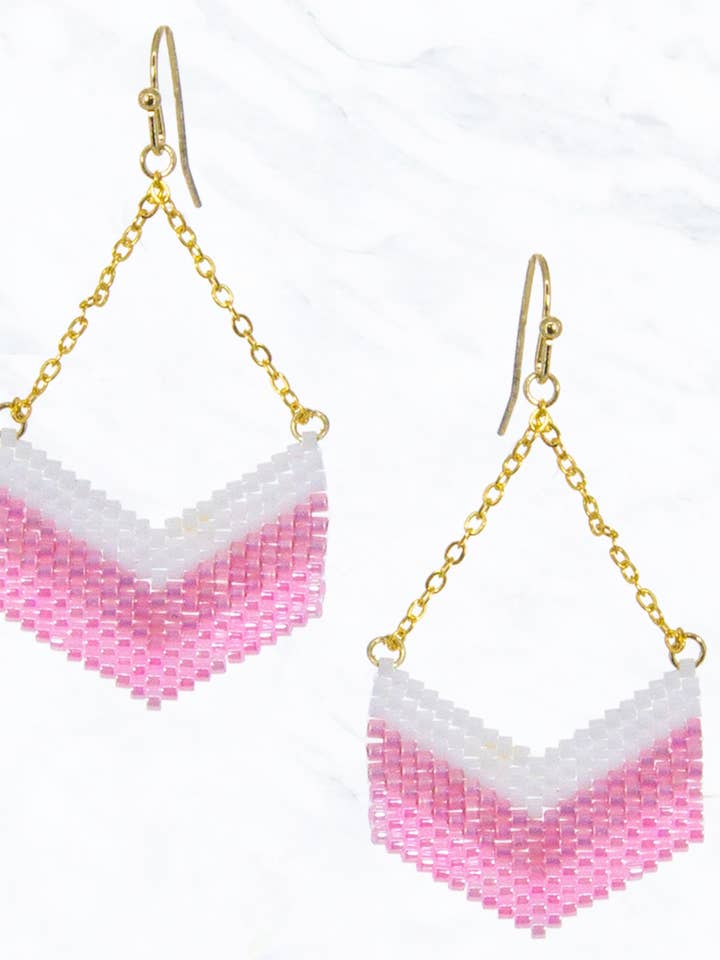 Pfeilförmige Perlenohrringe für den Großhandel von Suzie Q USA