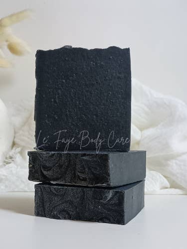 Charcoal + Mint | Herbal Soap Bar for wholesale by Le' Faye Body Care