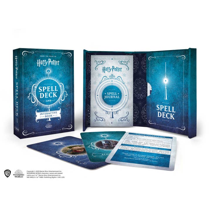 Harry Potter: Spell Deck and Interactive Book for wholesale by Hachette Book Group