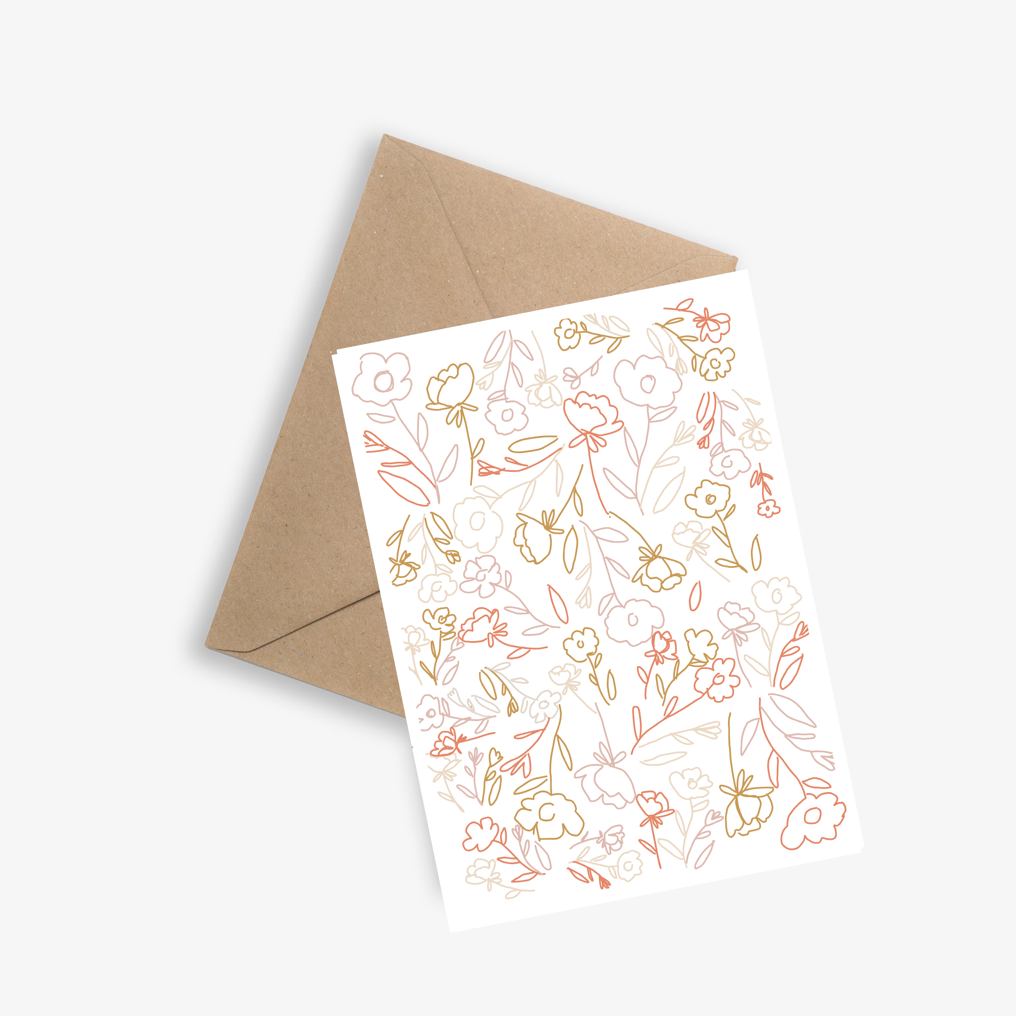 LE PAPIER GRAPHIQUE - Wholesale Everyday Greeting Card - Simple Card and Poster - Fiori0