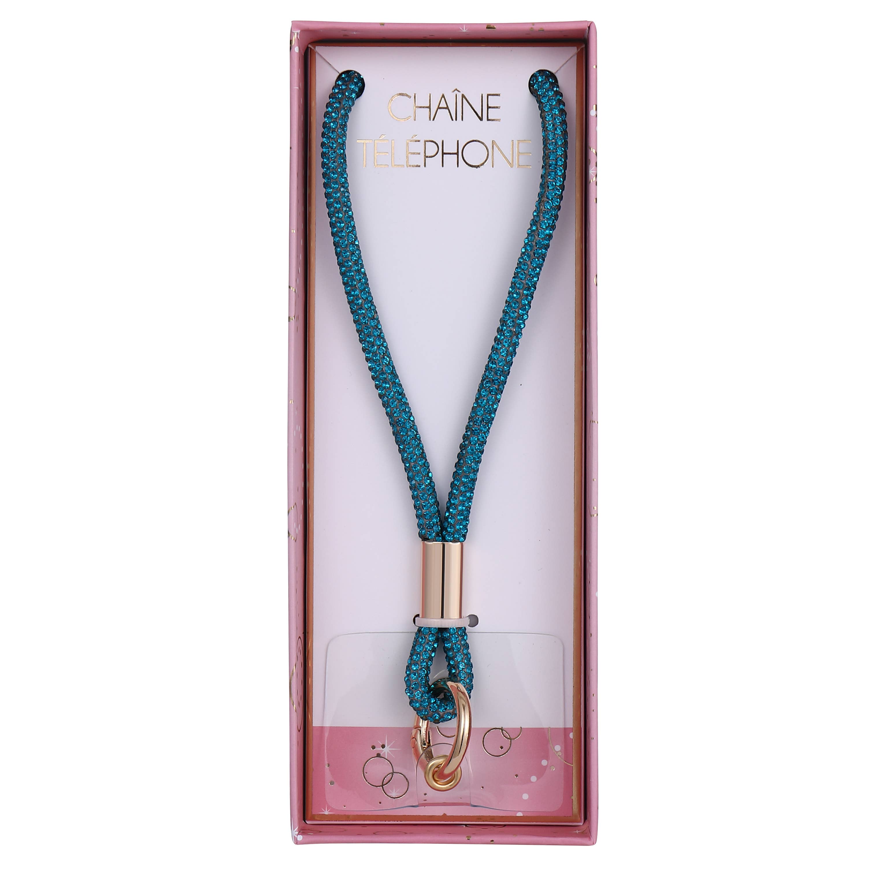 STELLA GREEN - Wholesale Phonecase Strap - Glitter Collection 24 Phone Charms4