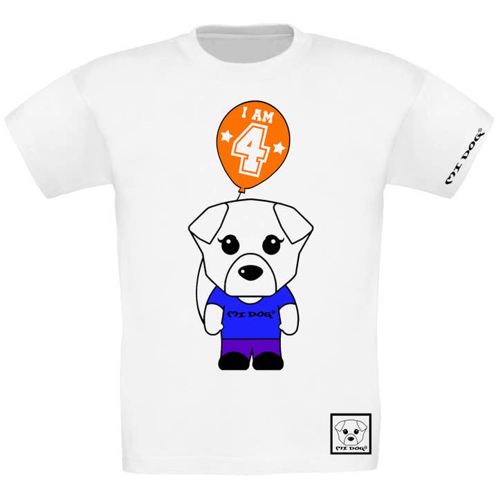Birthday Boy I Am 4 Year Olds Regular Fit T-Shirt for wholesale by MI DOG