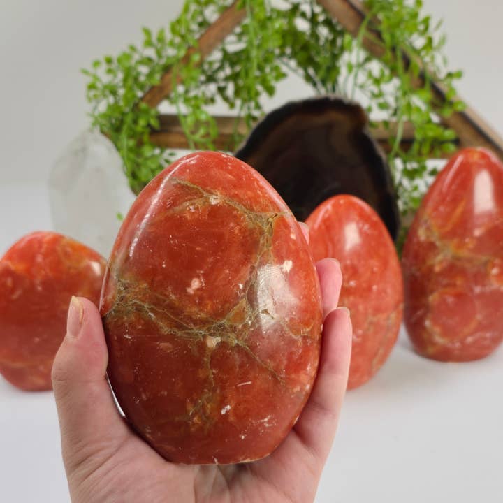 Orchid Calcite Crystal Cut Base - You Choose for wholesale by Rock Paradise